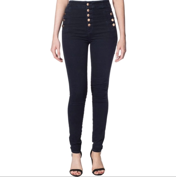 NWT J Brand Natasha High Rise Jeans in Penrose - Size 38 - Picture 1 of 12
